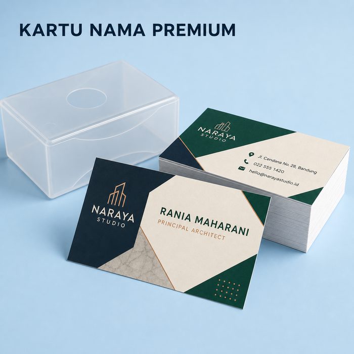 Kartu Nama Premium