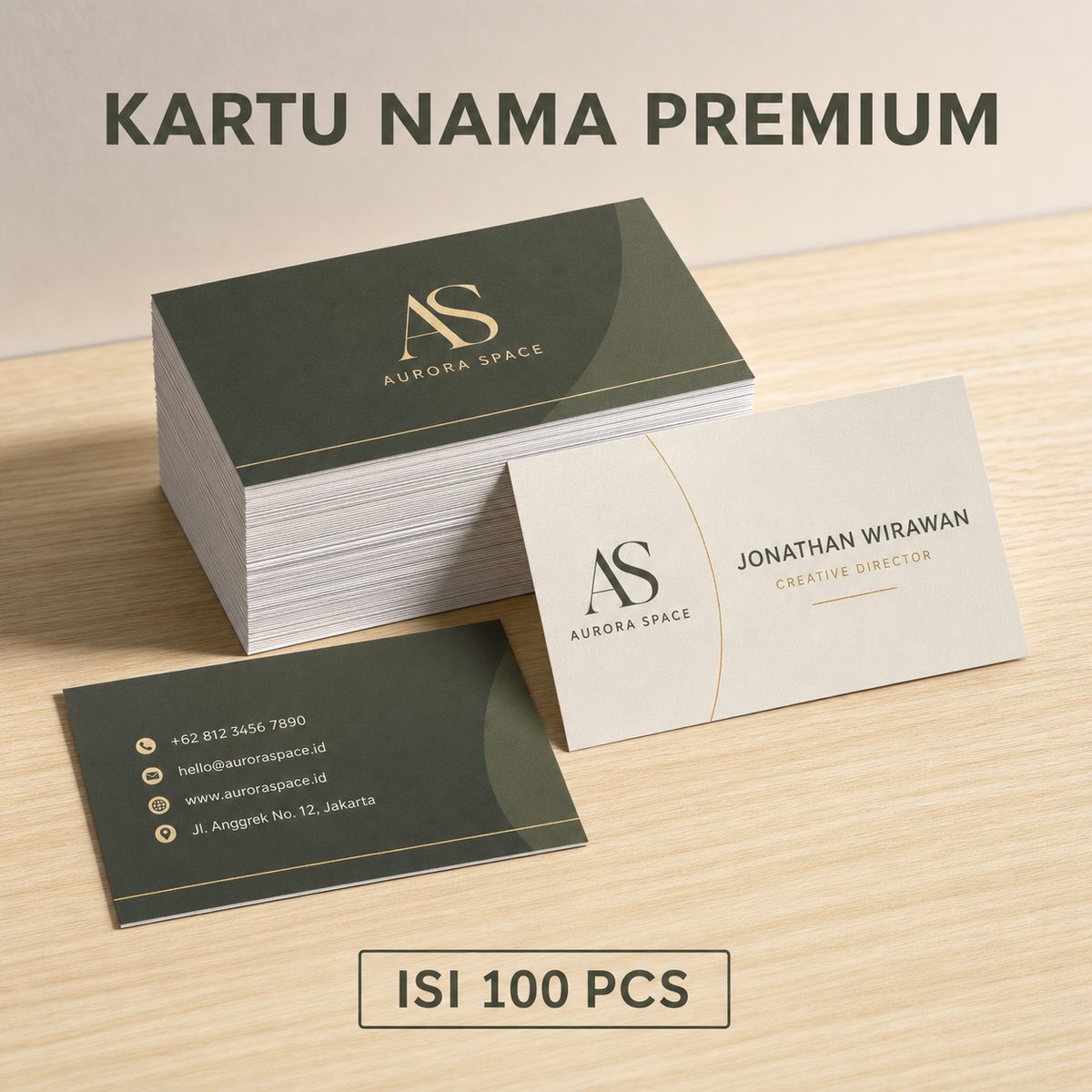 Kartu Nama Premium foto 4