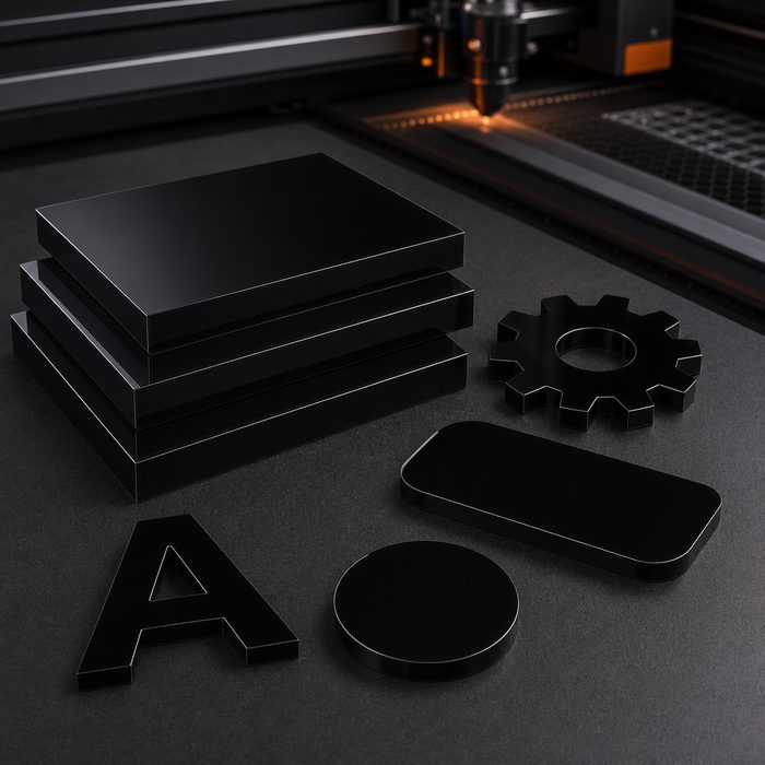 Cutting Laser Akrilik Custom 2mm, 3mm, 5mm | Potong Sesuai Desain