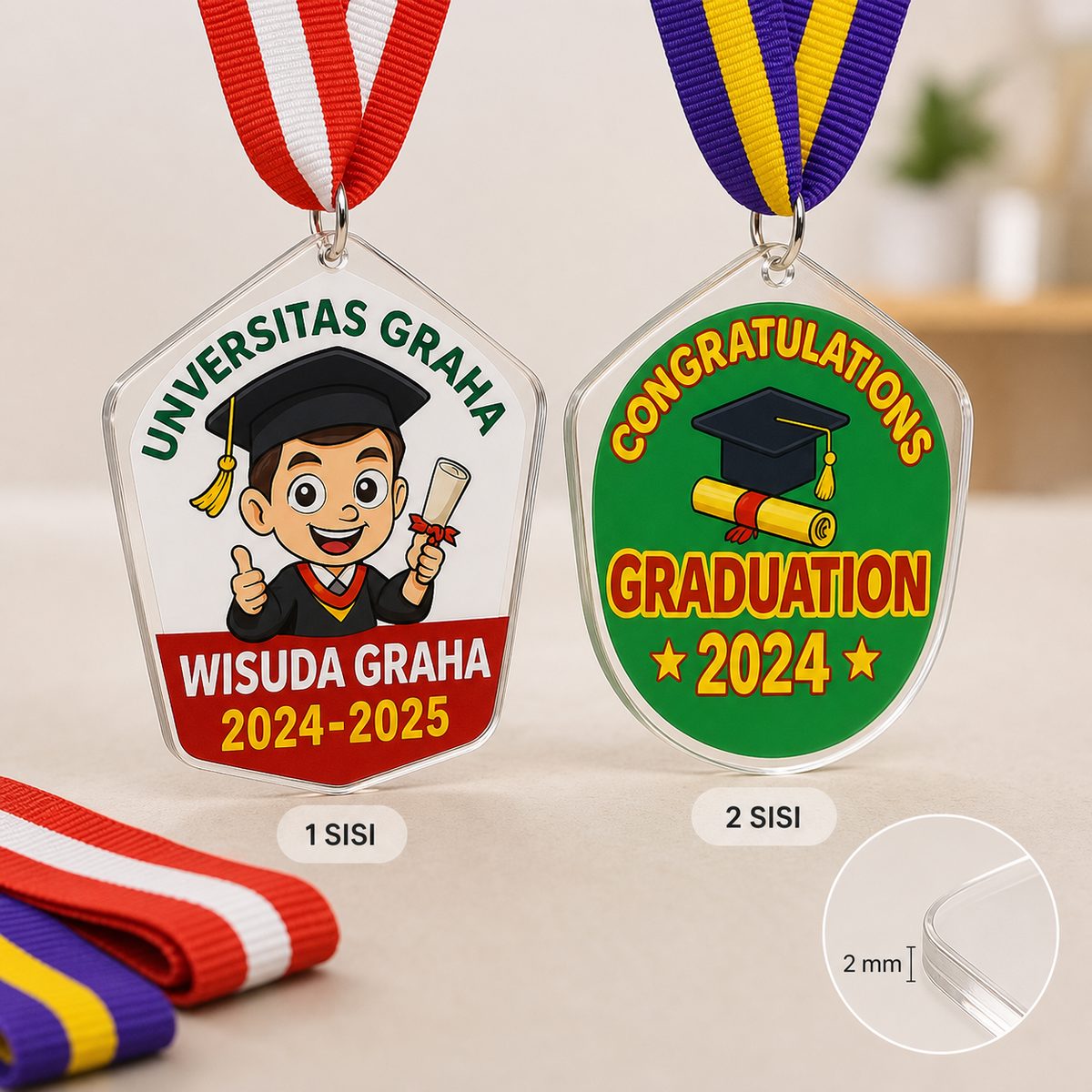 Medali Akrilik Custom foto 1