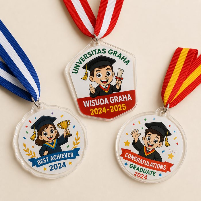 Medali Akrilik Custom