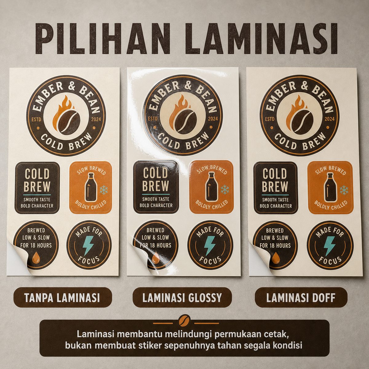 Stiker Label foto 1